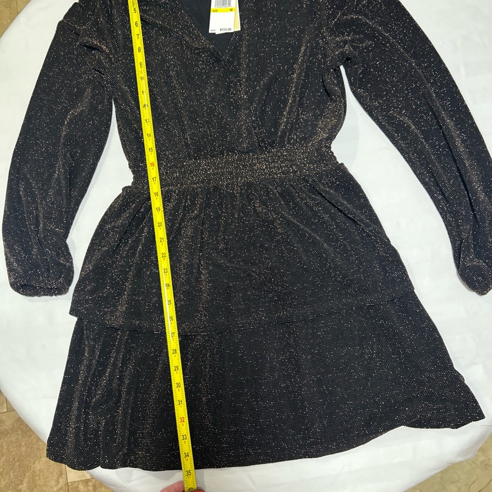 Michael Kors Black Shimmer Dress - Picture 8 of 10